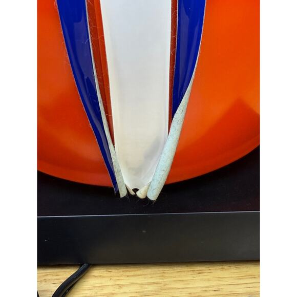 Florida Gators NCAA Full Size Helmet Wincraft Man Cave Lamp Orange Blue (TESTED) - Picture 4 of 10